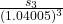 \frac{s_3}{(1.04005)^3}